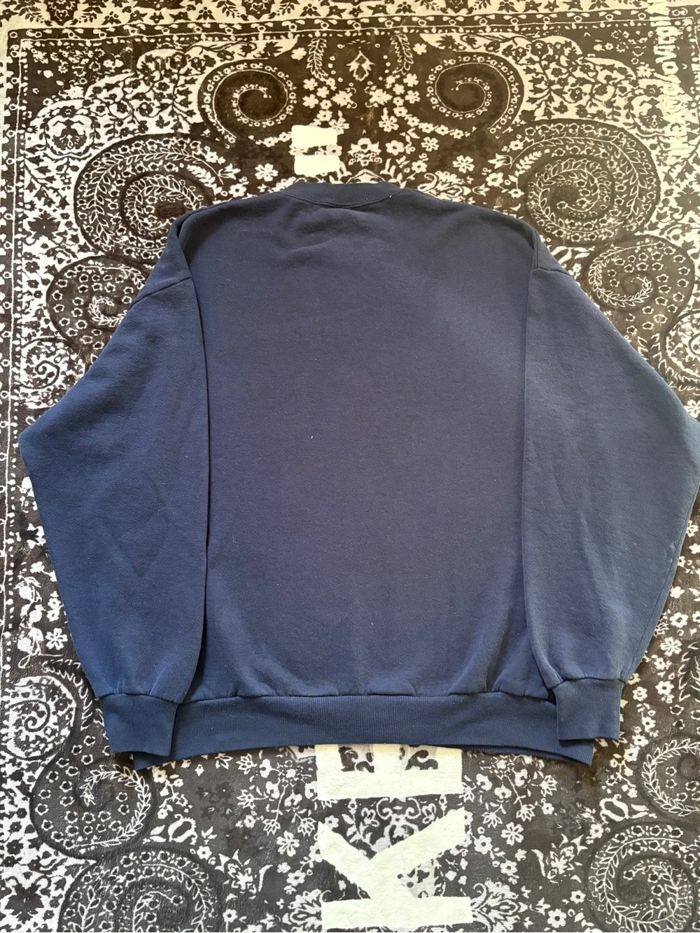 Celtic Embroidered Crewneck Sweatshirt - Navy Size XL - Picture 2 of 4